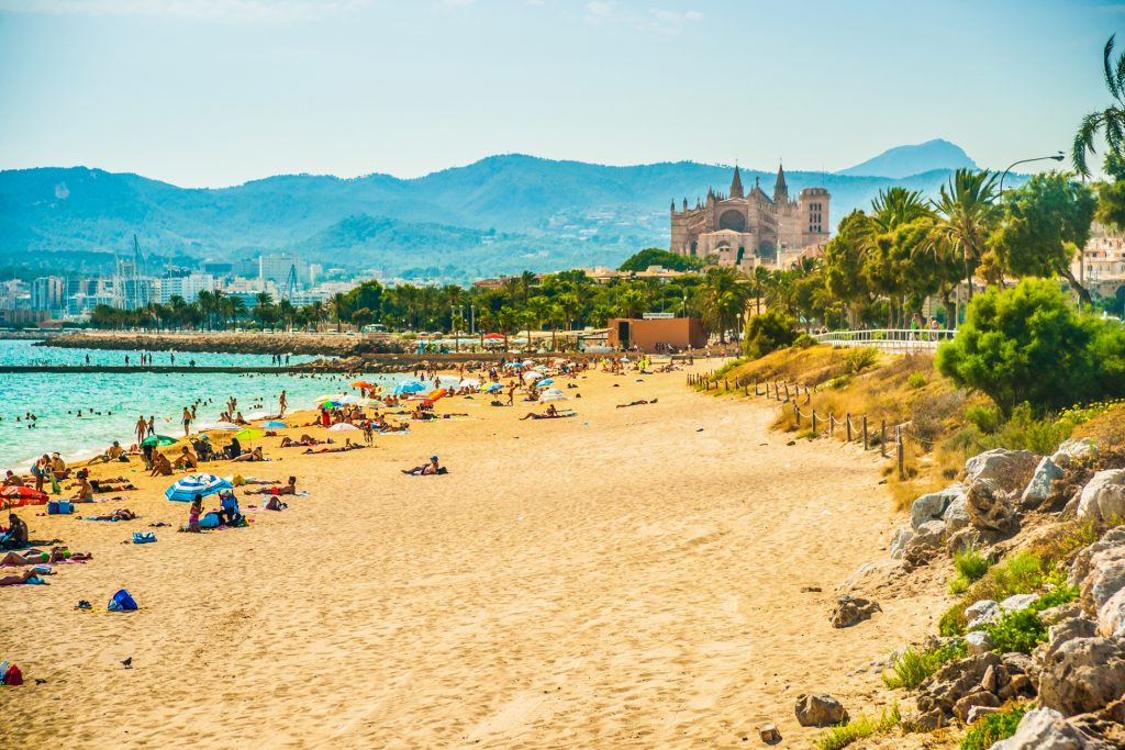 Palma de Mallorca beach