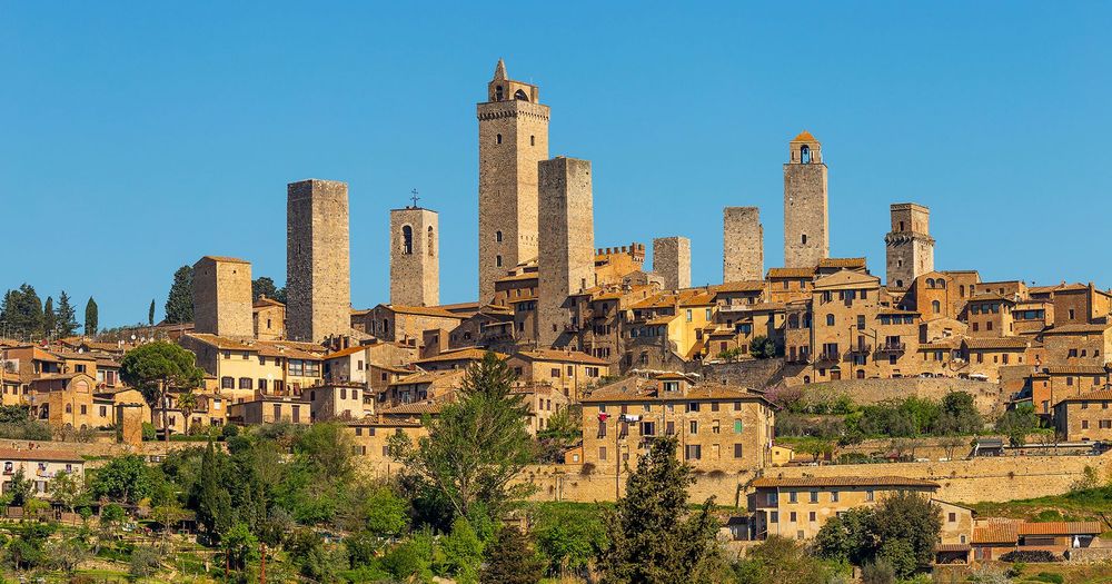 San Gimignano in Tuscany Italy